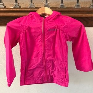 Girls rain jacket
